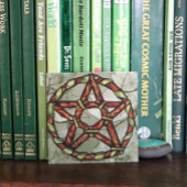 Pagan Druid Pentagram Art Natuur Witch Poster