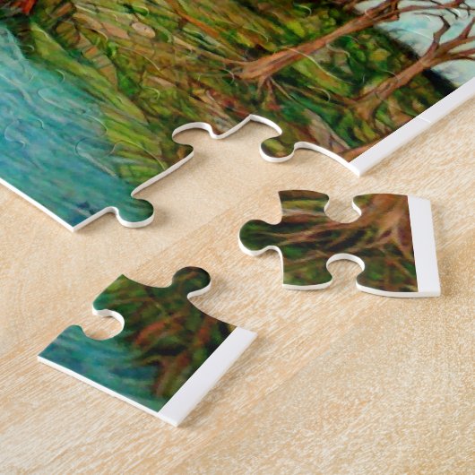 Pagan Dryad Tree Goddess Wiccan Natuur Art Legpuzzel (Zijkant)