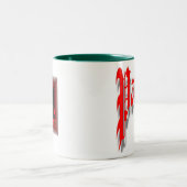 Pagan en trots ervan tweekleurige koffiemok (Center)