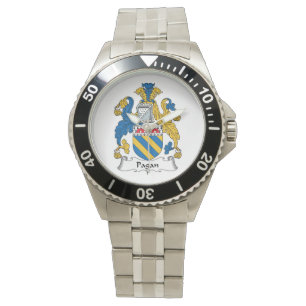 Pagan Family Crest Horloge