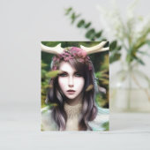 Pagan Goddess Briefkaart (Staand voorkant)