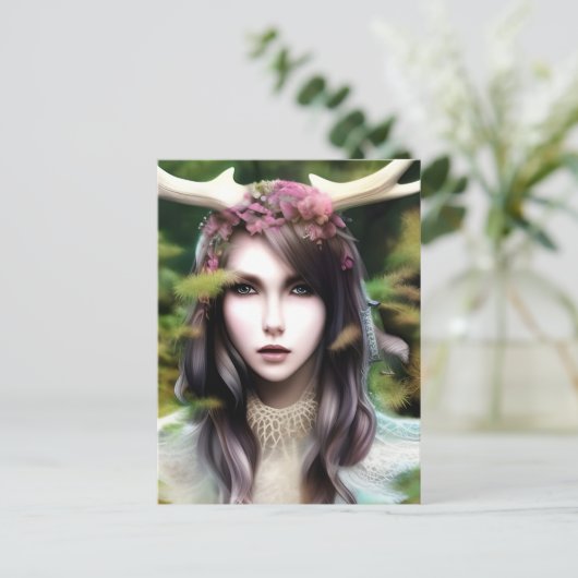 Pagan Goddess Briefkaart (Staand voorkant)