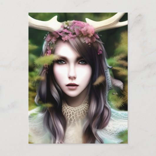 Pagan Goddess Briefkaart (Voorkant)
