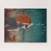 Pagan Goddess Puzzle, Pagan Oracle in Moonlight Legpuzzel (Horizontaal)