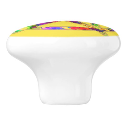 Pagan Gold Keramische Knop (Zijkant)