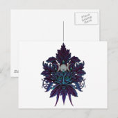 Pagan Green Man Triple Moon Wiccan God Briefkaart (Voorkant / Achterkant)