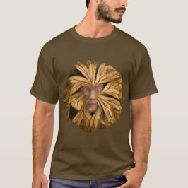 Pagan Green Man voor Druïden T-shirt