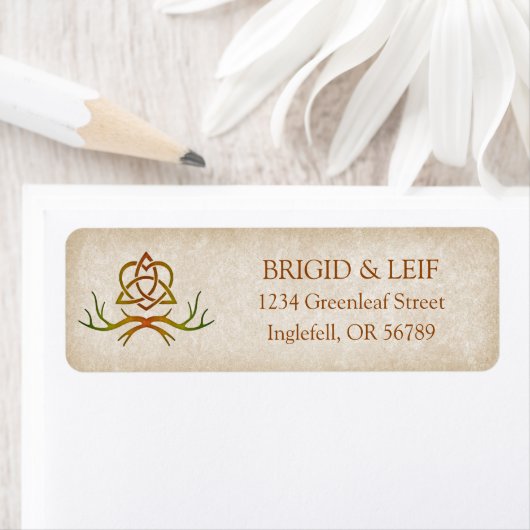 Pagan Handfasting Wedding Etiket (Insitu)