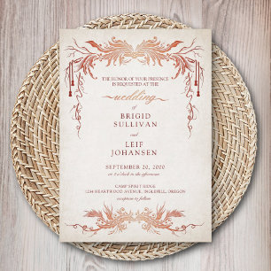 Pagan Handfasting Wedding Kaart