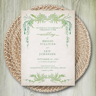 Pagan Handfasting Wedding Kaart