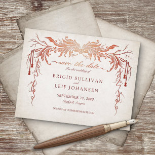 Pagan Handfasting Wedding Save The Date