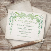 Pagan Handfasting Wedding Save The Date