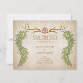 Pagan Handfasting Wedding Save The Date (Voorkant)