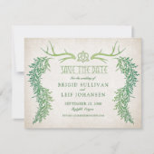 Pagan Handfasting Wedding Save The Date (Voorkant)