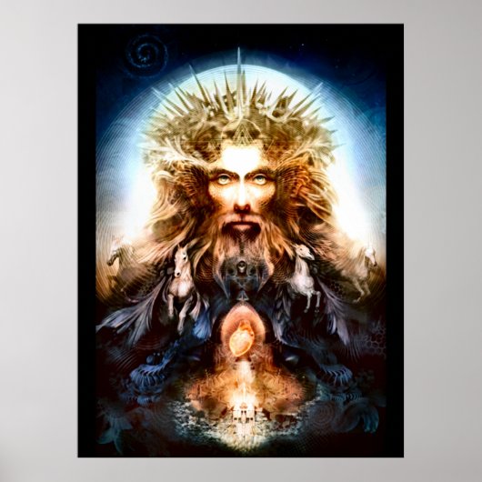 Pagan Jesus Nouveau Print (Voorkant)