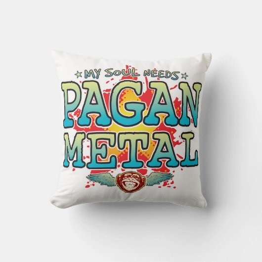 Pagan Metal Soul Cushion Kussen (Voorkant)
