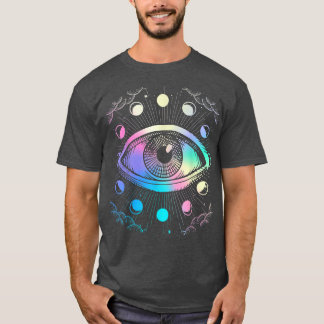 Pagan Occult Occultism Mystic Witchcraft All Seein T-shirt