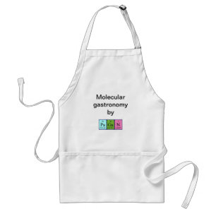 Pagan periodiek table name apron standaard schort