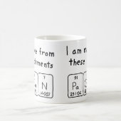 Pagan periodieke lijstnaam mok (Center)