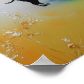 Pagan Priestess Raven Witchy AI Art Matte Value Poster (Hoek)