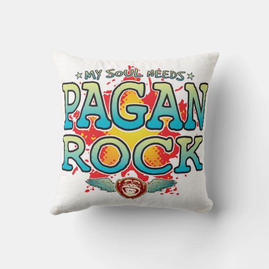 Pagan Rock Soul Cushion Kussen (Achterkant)