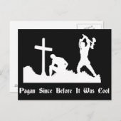 Pagan sinds voor het Briefkaart kool was (Voorkant / Achterkant)