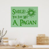 Pagan Smile Poster (Keuken)