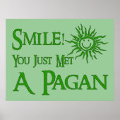 Pagan Smile Poster (Voorkant)