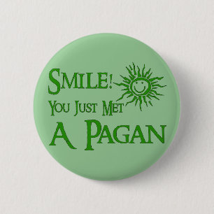 Pagan Smile Ronde Button 5,7 Cm