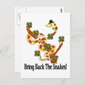 Pagan Snakes Briefkaart (Voorkant / Achterkant)