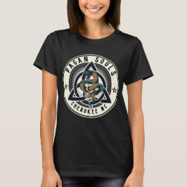 Pagan Souls Cherokee Logo S-Sleeve T-Shirt Dames L