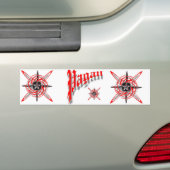 Pagan Star Bumpersticker (Op auto)