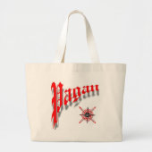 Pagan Star Grote Tote Bag (Voorkant)
