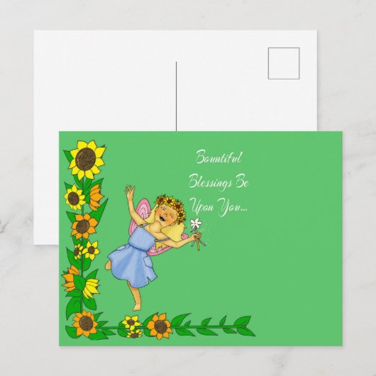 Pagan Summer Greetings Briefkaart (Voorkant / Achterkant)