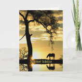 Pagan Summer Solstice Midsummers Eve Kaart (Voorkant)