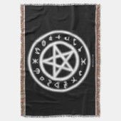 Pagan Symbol Blanket Deken (Voorkant Verticaal)