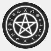 Pagan Symbol Sticker (Voorkant)