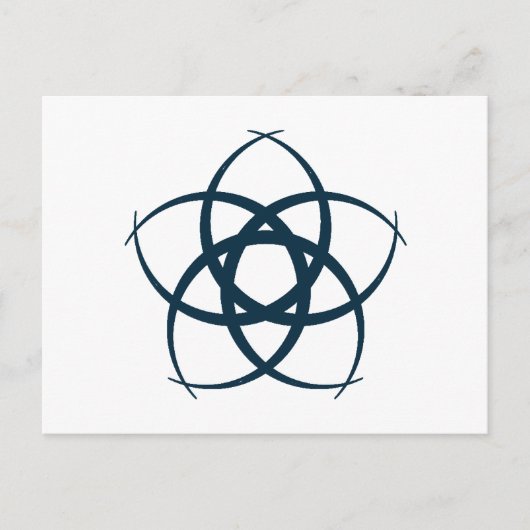 Pagan Symbols Briefkaart (Voorkant)
