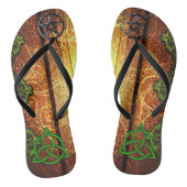 Pagan Tome Dark Magic Spells Wiccan & Witchcraft 1 Teenslippers (Voetbed)