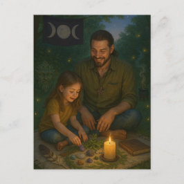 Pagan Vaderdag Blessing Briefkaart