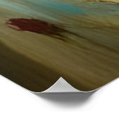 Pagan Vrouw Elen van de Wegen Als Bruid Poster (Hoek)