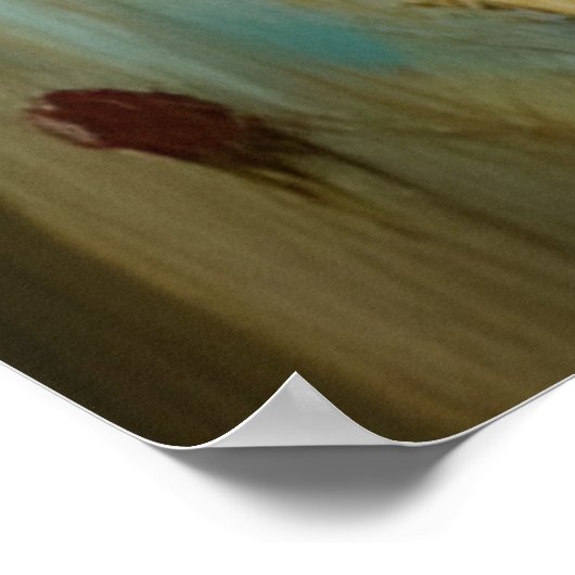 Pagan Vrouw Elen van de Wegen Als Bruid Poster (Hoek)