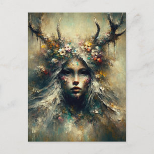 Pagan Vrouw Elen van de Wegen Briefkaart