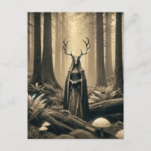 Pagan Vrouw Elen van de Wegen Sepia