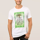 Pagan Wheel van het Jaar Tri-Blend Shirt (Voorkant)