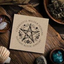 Pagan Wiccan Rustic Kraft Sieraden Ontwerper