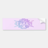 Pagan Wiccan Triple Moon Goddess Bumpersticker (Voorkant)