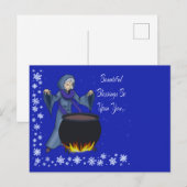 Pagan Winter Groeten Briefkaart (Voorkant / Achterkant)