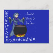 Pagan Winter Groeten Briefkaart (Voorkant)