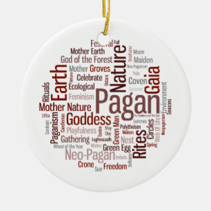 Pagan Words Keramisch Ornament